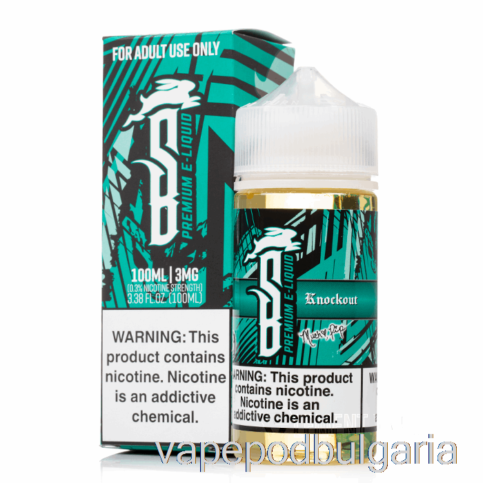 Vape Течности Knockout - Suicide Bunny - 100ml 3mg